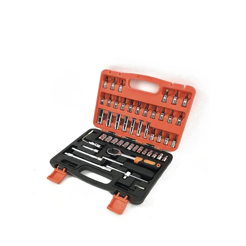 53pcs Wholesale Mechanical Socket Spanner Set Tool Boxes