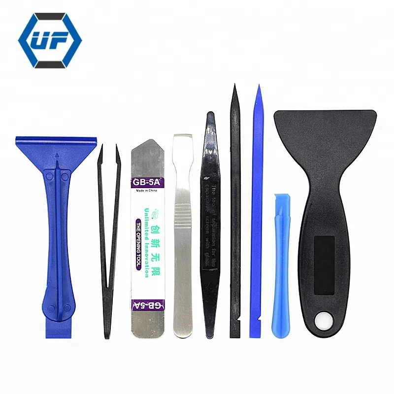High Quality Opening Pry Tool Diverse Repair Tools Kit Spudgers, Anti-Static Tweezers Plastic Pry bar for phone