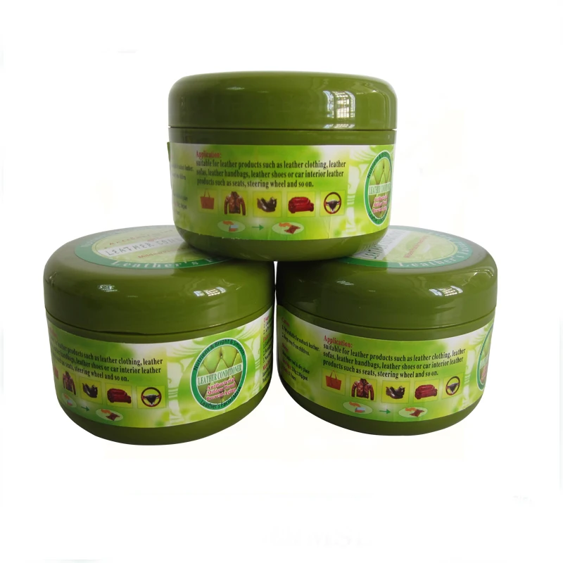 Multi-purpose leather cleaning and care Eco-friendly high quality leather care cream for sofa,cars,bag,jacket