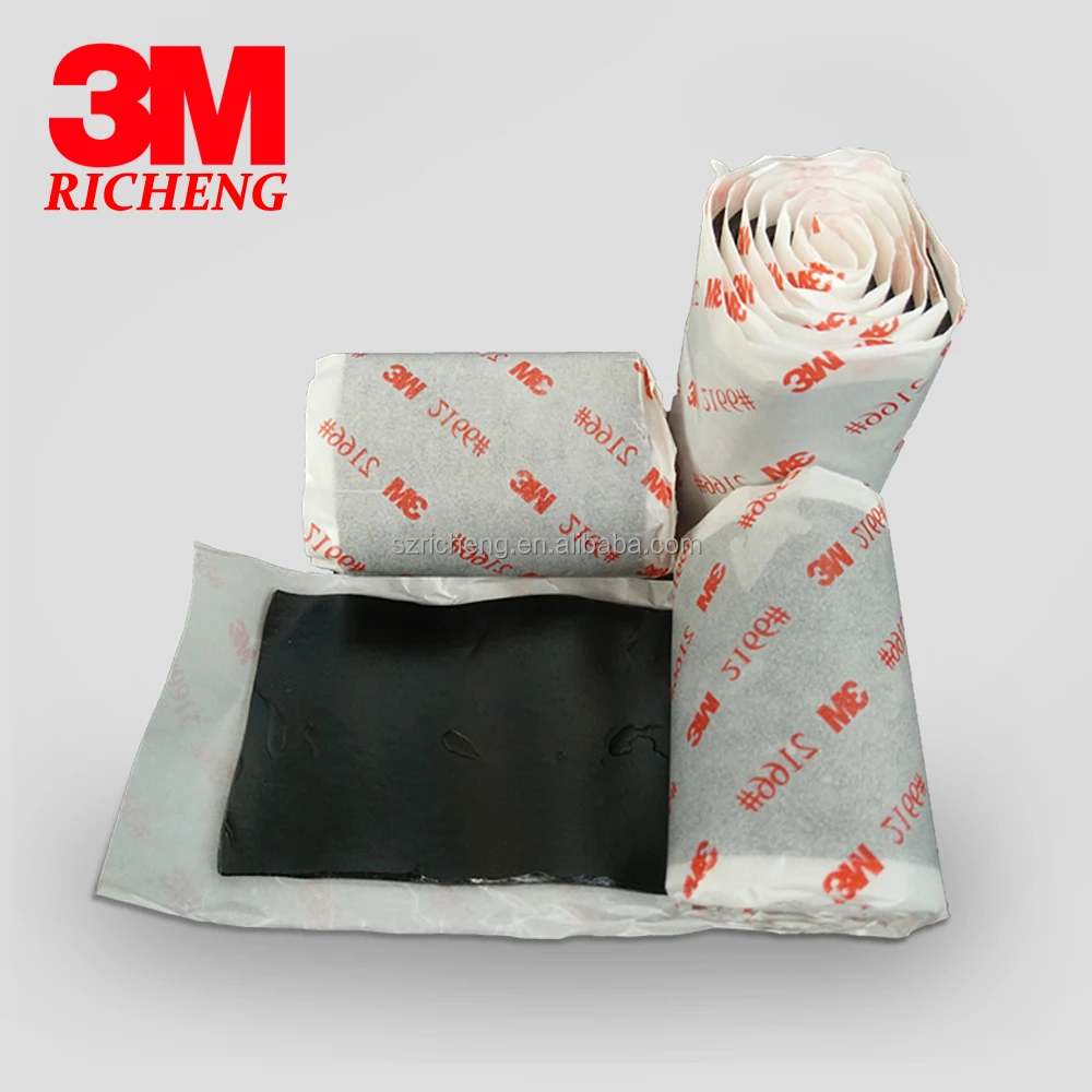 3M Butyl Rubber Tape 2166, Excellent weather resistance and waterproof, sealing performance