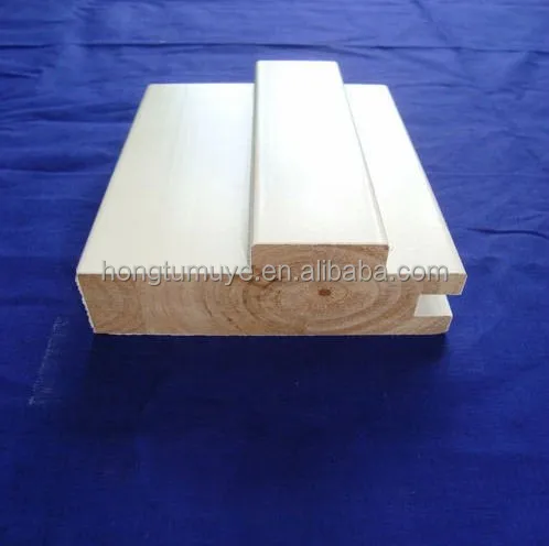 
Fashion style Primed Wood pine Door Jamb With Finger Joint Fir Door Frame 