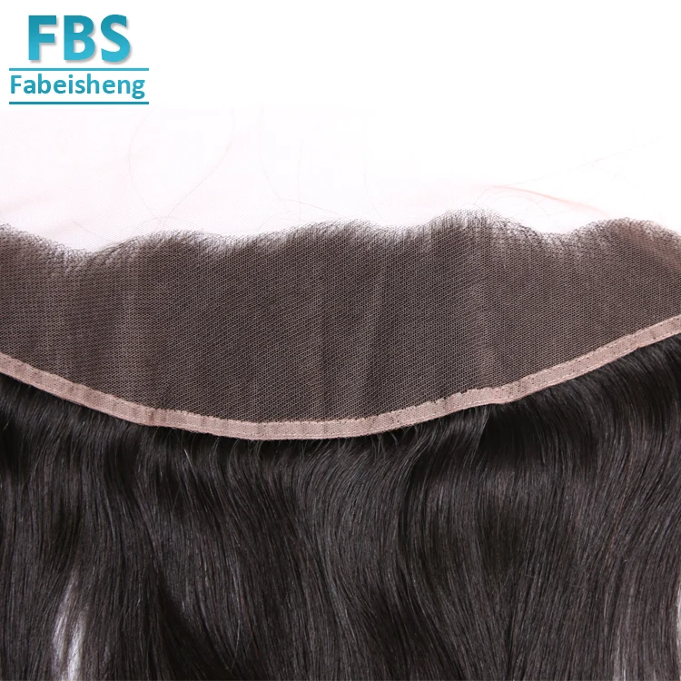
2018 FBS raw 100% unprocessed virgin factory supply straight lfrontal closures 