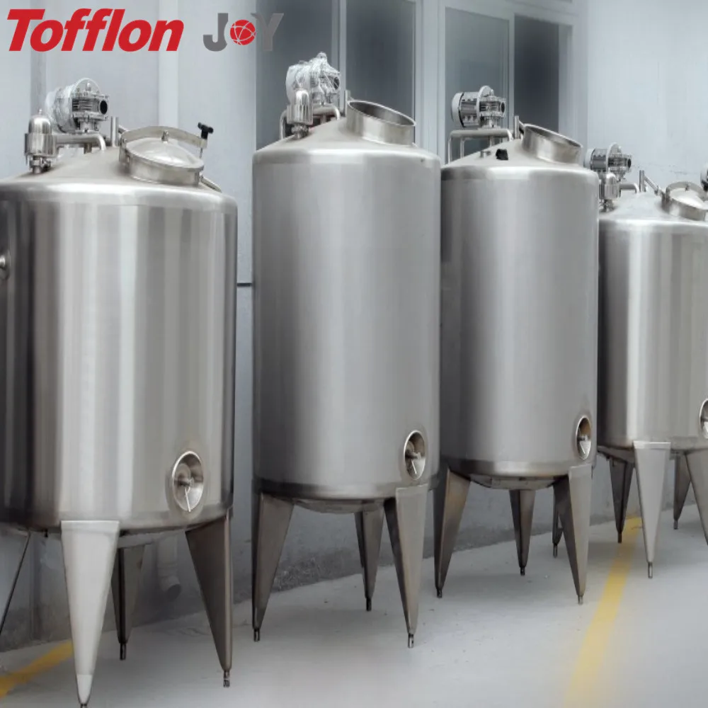 
1000 liter stainless steel mixing tank with agitator 