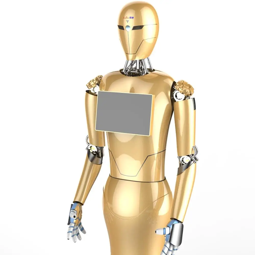 Dajin face identification shopping mall bank and  hotel welcome Service Robot