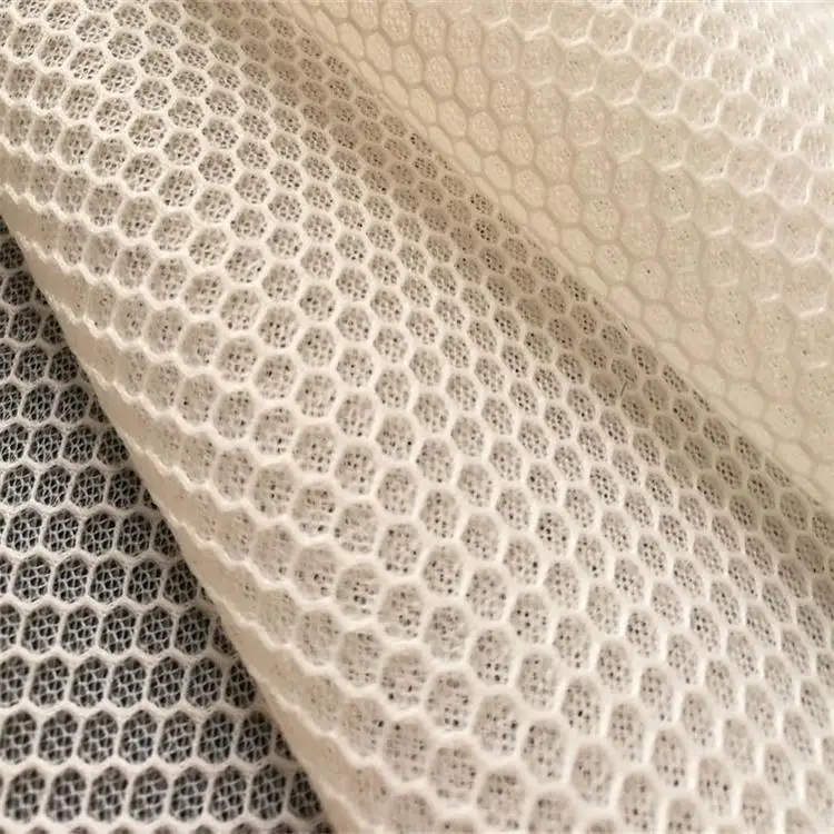 fabrics to manufacture mattresses 100% polyester mesh for outdoor summer knit fabric ladies shoe 3d spacer fabric