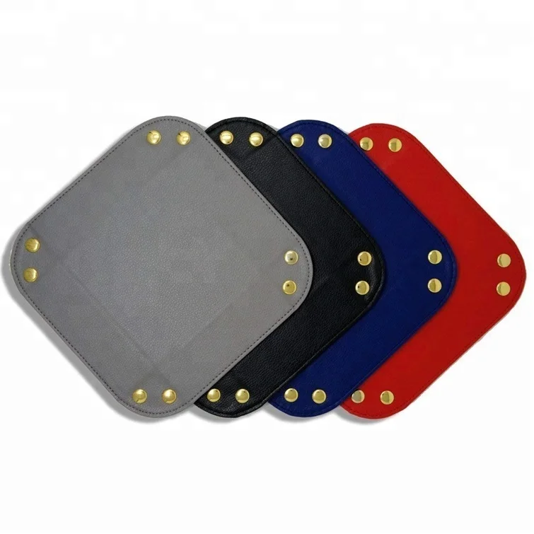 Высококачественный лоток-органайзер для бижутерии из искусственной кожи