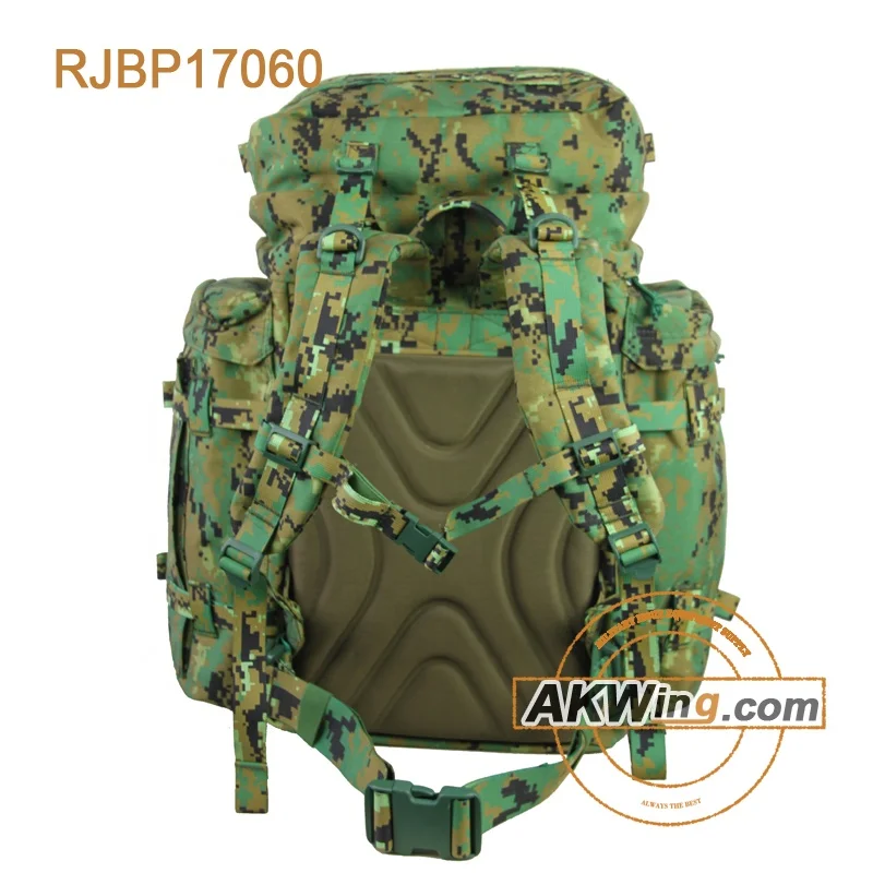 Digital Woodland army backpack 1000D Cordura army bag Personal Loading Carrying Equipment military bag