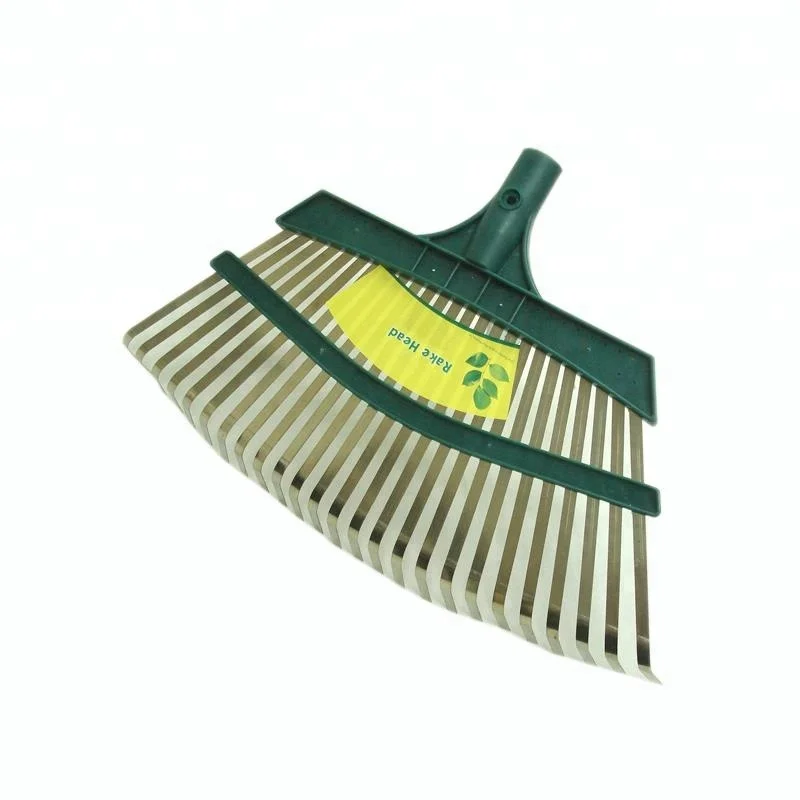 25 tine garden rake with long handle