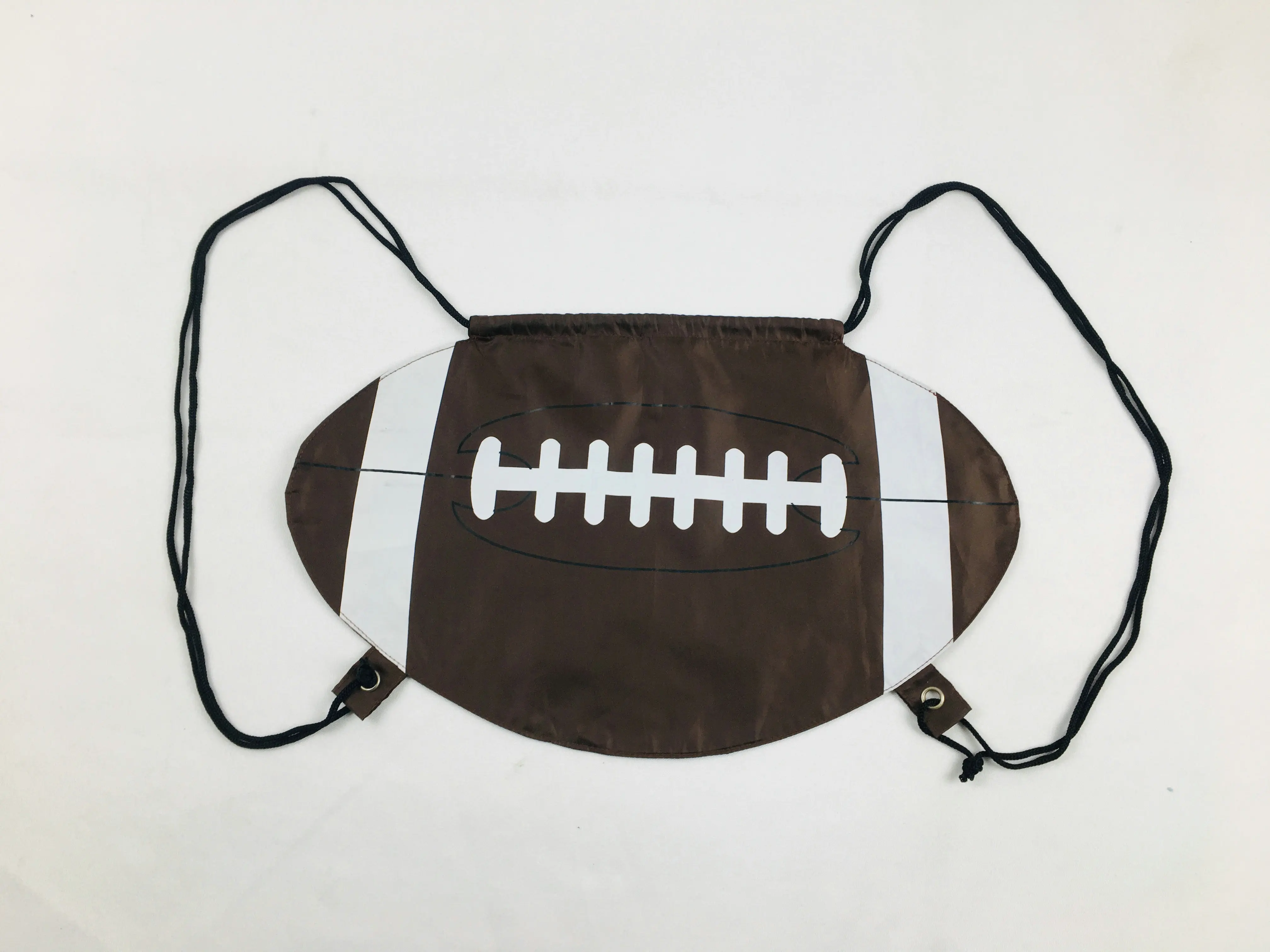 Drawstring Rugby Bag Folding up Football Storage Backpack