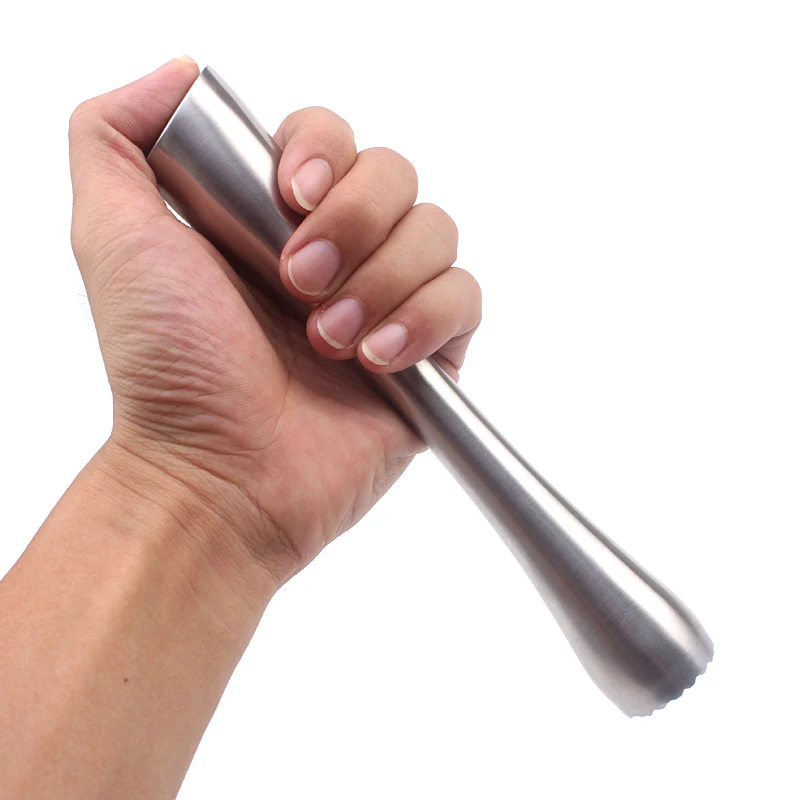 New Creative High Quality Metal Stainless Steel Bar Cocktail Muddler
