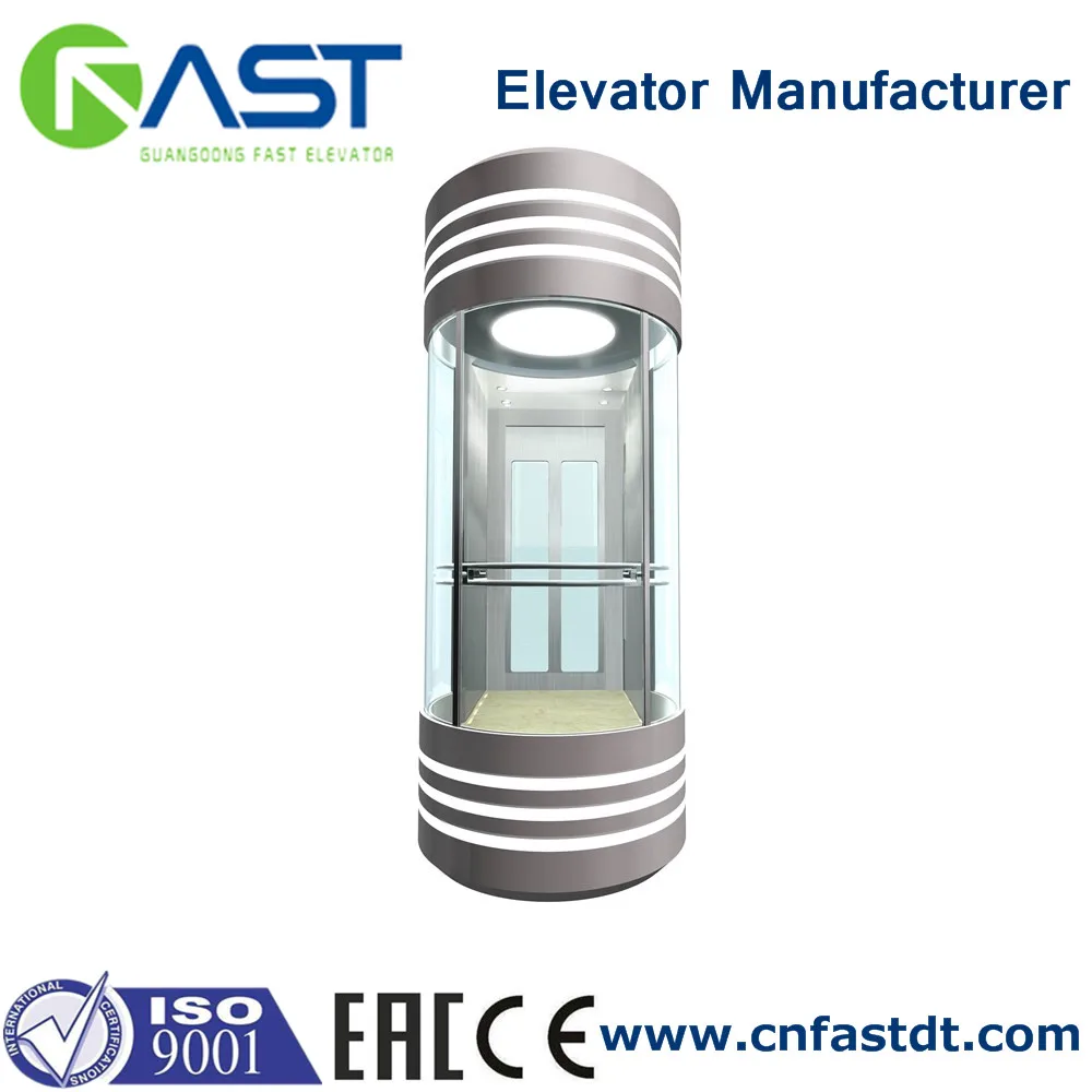 Residential Glass Elevator Lift High Tech Competitive Price