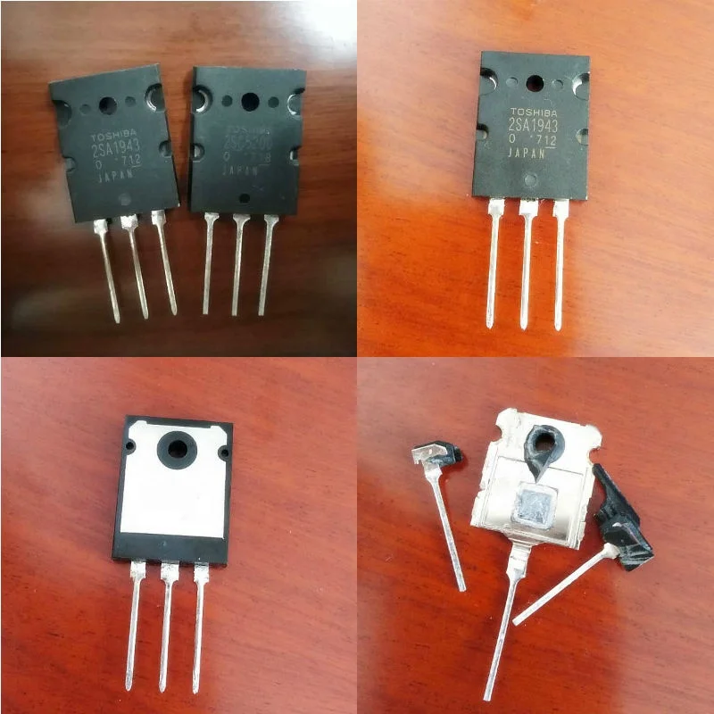 
Transistor 2SC5200 2SA1943 TO-3PL a1943 c5200 power amplifier 