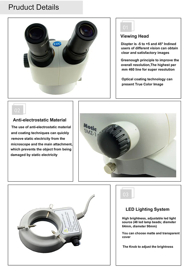 sunshine microscope binocular for mobile phone repairing
