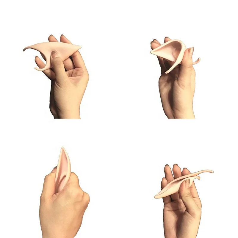 halloween party cosplay rubber fake elf ears