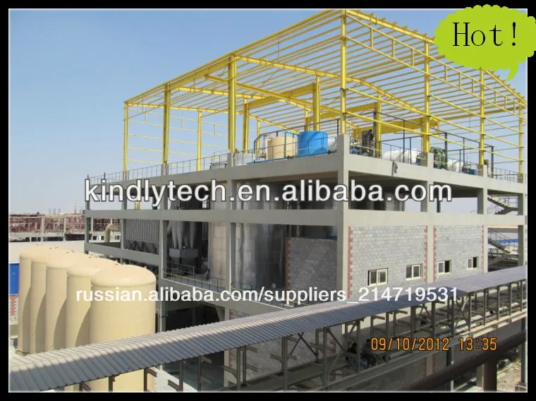 производство хлористого кальция линии/завод хлорида кальция/cacl2 завод/удобрение pruduction линии
