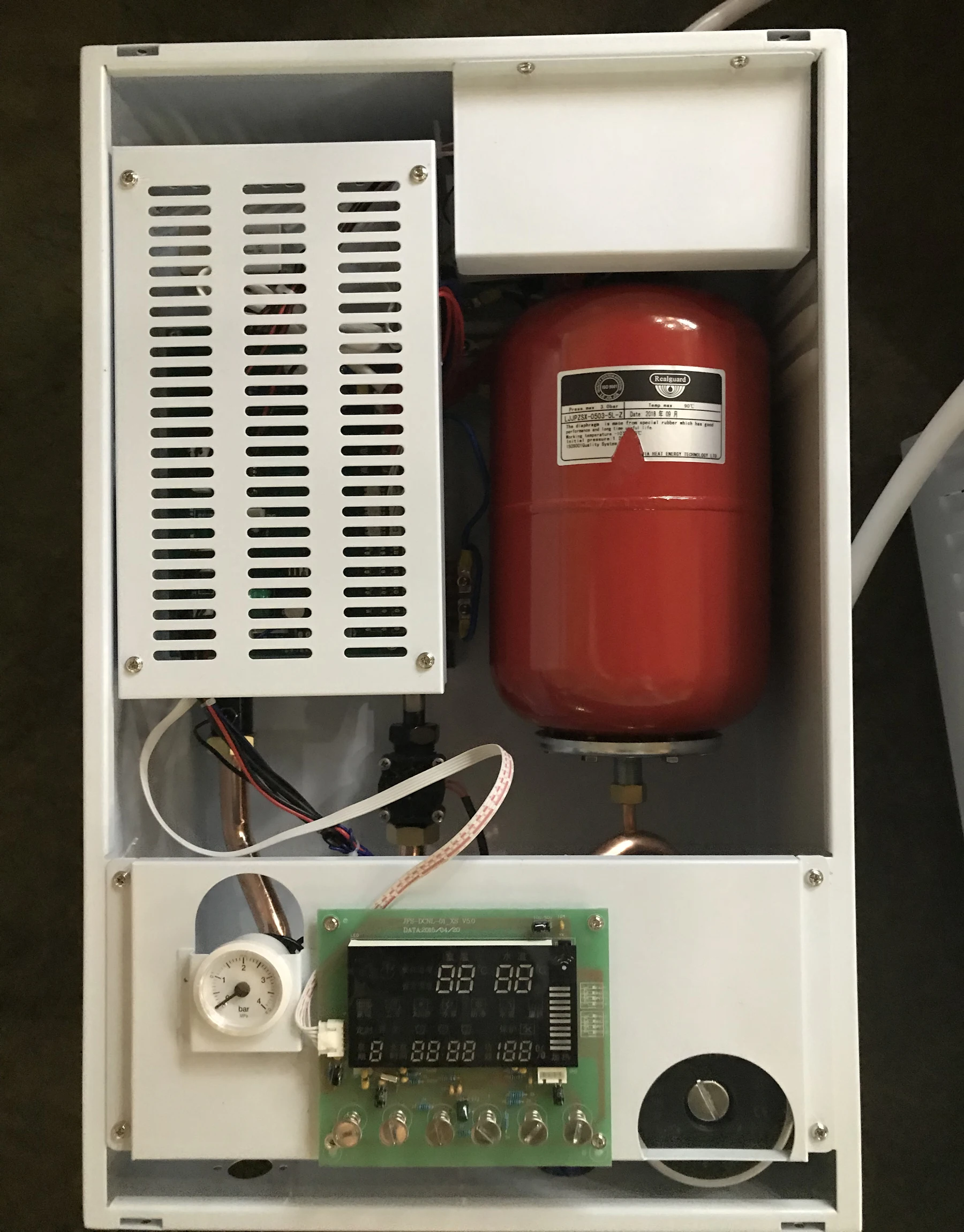 20KW-L-4 Energy Saving Wall-hung 380v Electric Induction Heating Boiler-OFS-AHL-G4