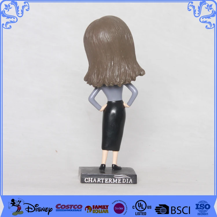 Good Quality Resin Statues Custom Polyresin Bobble Head  Doll Toy Car Sex Figurine Bobblehead