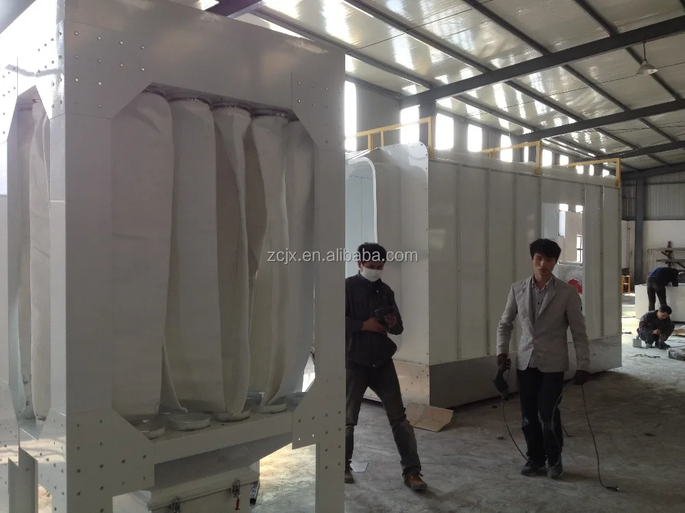 Automatic powder coating line powder spraying equipments for steel parts