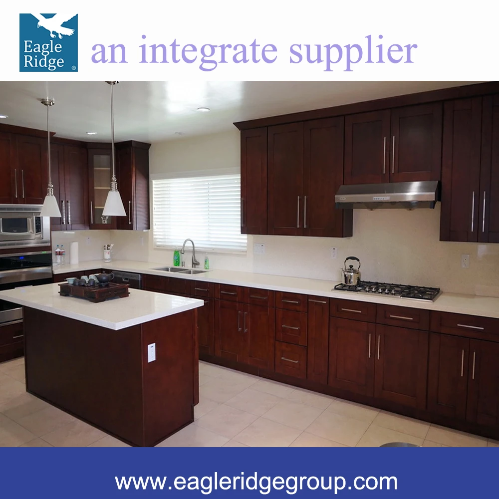 All Solid Wood KITCHEN CABINETS Mahogany 10x10 RTA Kitchen Cabinet