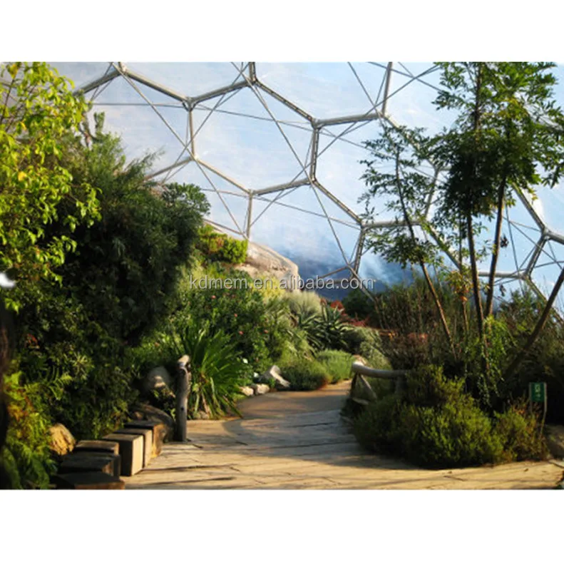 
ETFE membrane Botanical Garden Roof with heat preservation 