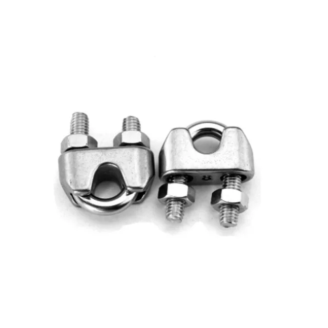 Hot sales M22 stainless steel U bolt clamps for 20mm wire rope ss304 material