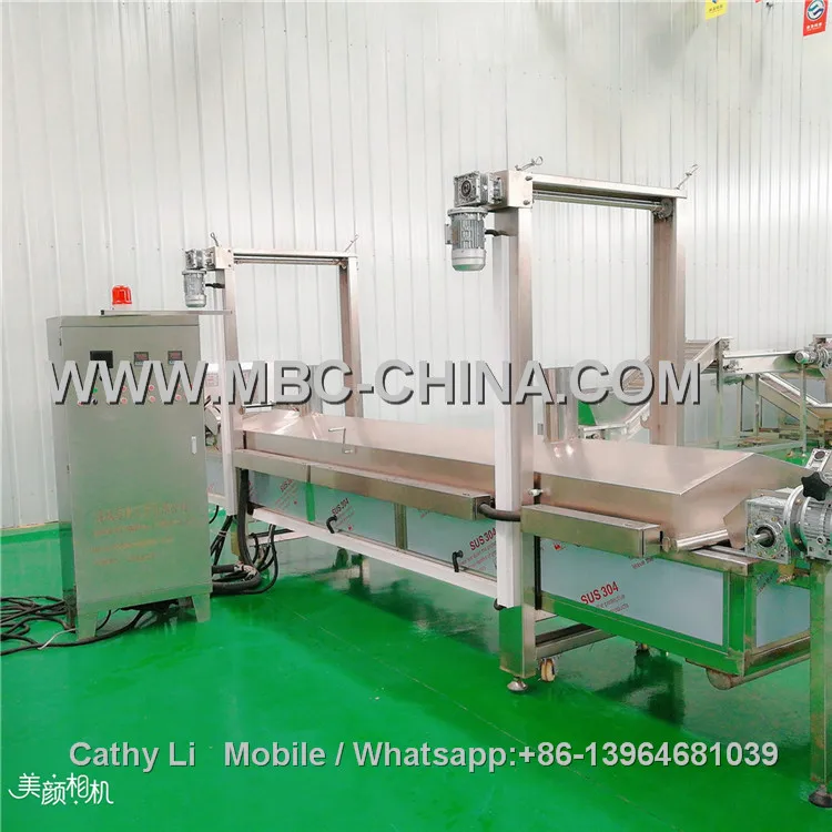 
Semi-automatic Potato Chips Processing Production Line 