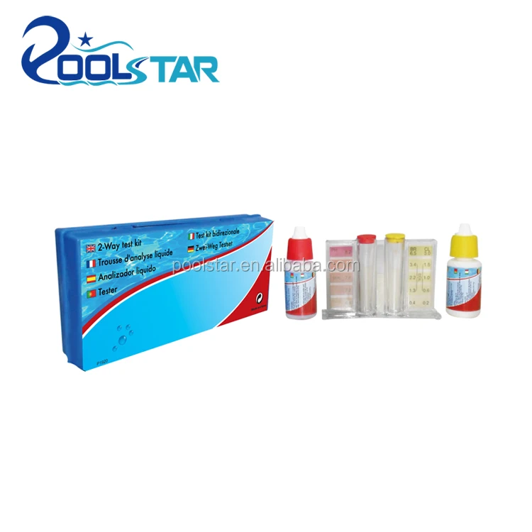 PH Chlorine Water Quality Test Kit  Accessories for Swimming Pool