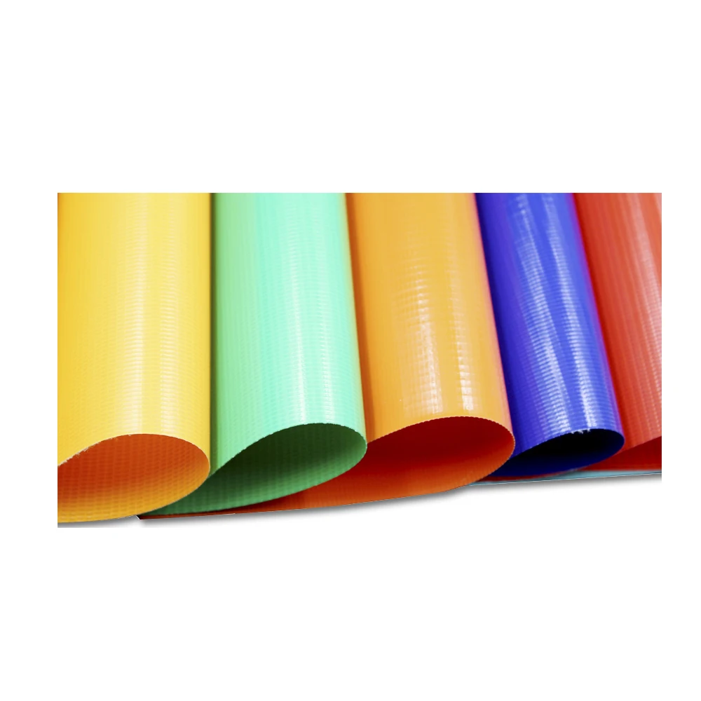 2022 Popular Lona Popular Tarp Material 450gsm 500D*500D 9*9 PVC Tarpaulin Materials