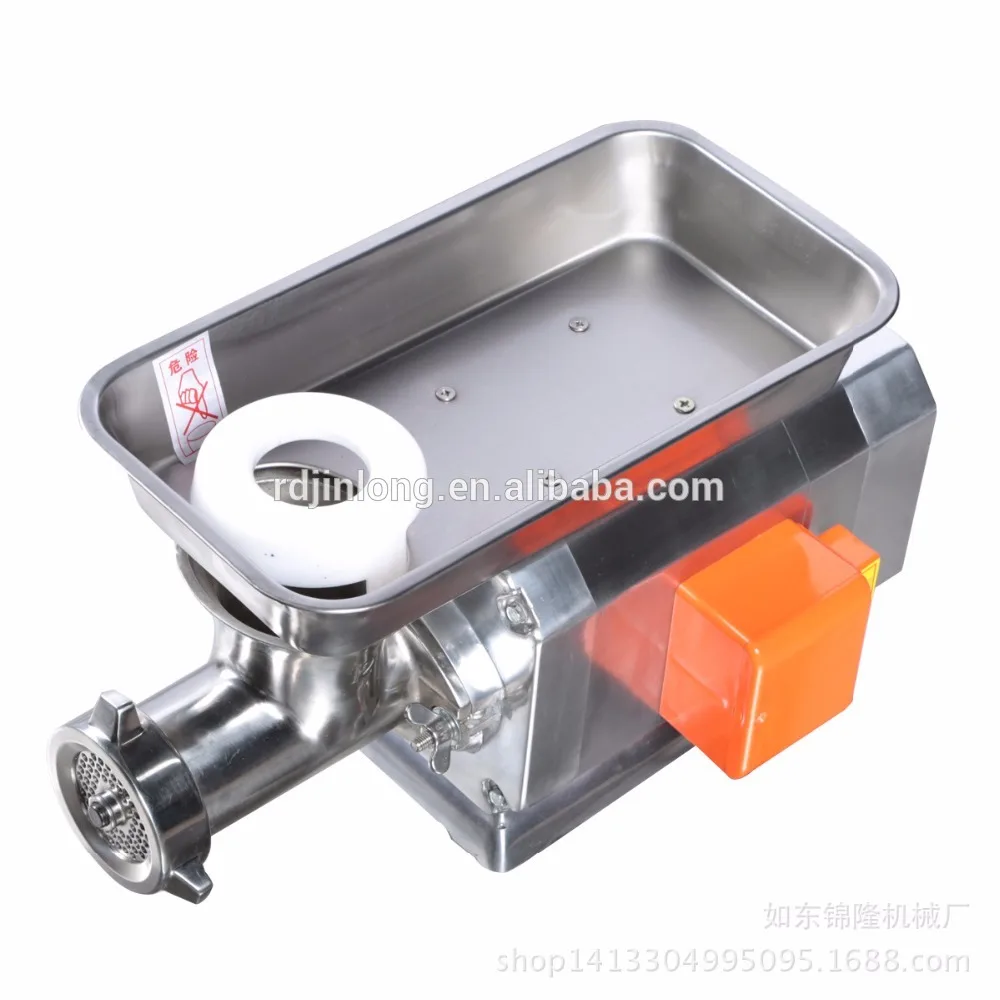 Commercial Food Processing Stainless Steel Electric Meat Mincer