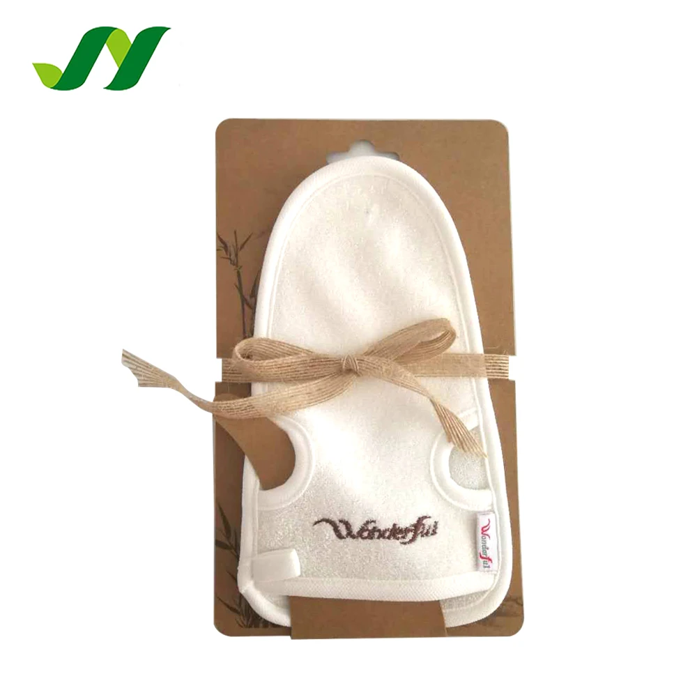 Golden Brand Peeling Gloves Bath Scrubber Viscose Exfoliating Mitts
