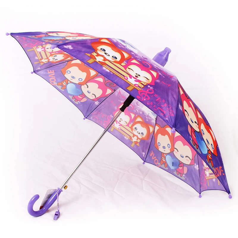 Cartoon Characters Outdoor Kids Umbrella For Promotional Use