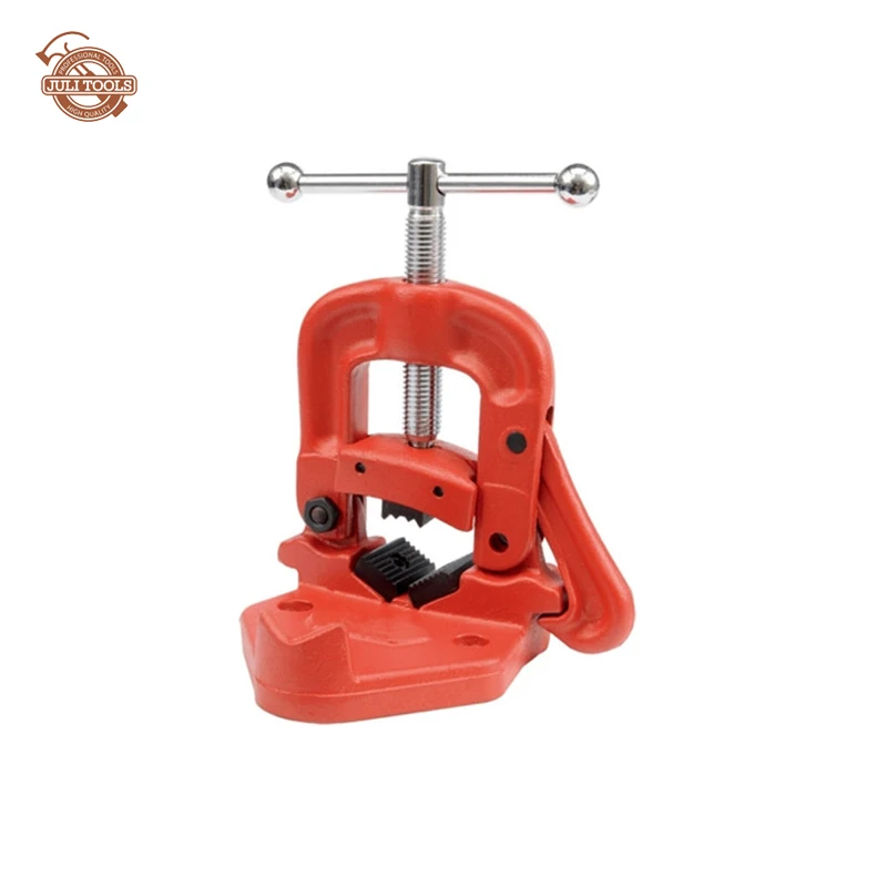 Hinged Vise For Pipes Bench Screw