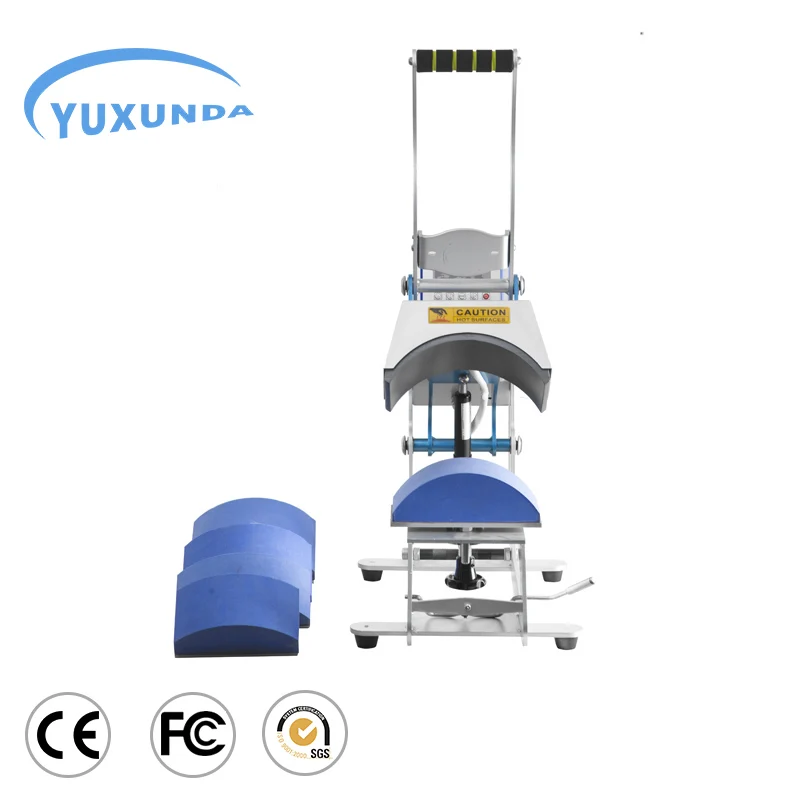 Yuxunda China hat ball cap heat press transfer machine