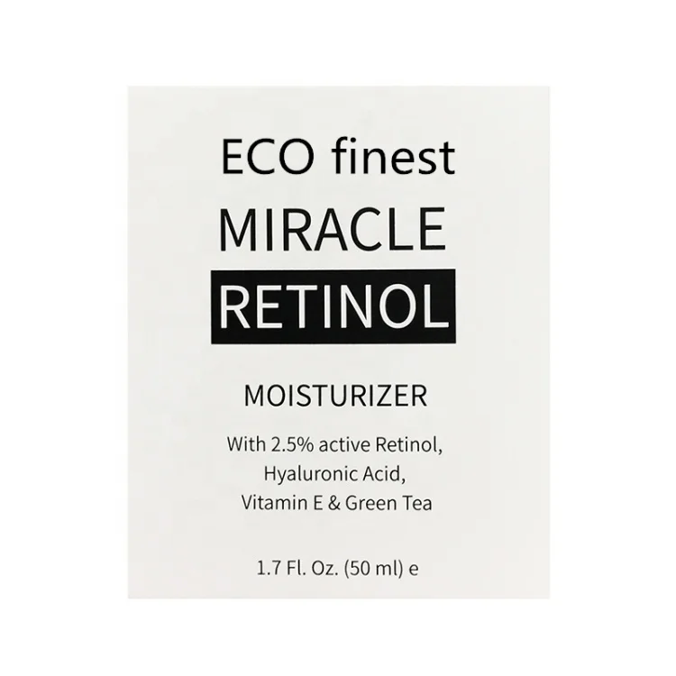 
Retinol Moisturizer Cream for Face, With Hyaluronic Acid, Vitamin E and Green Tea 