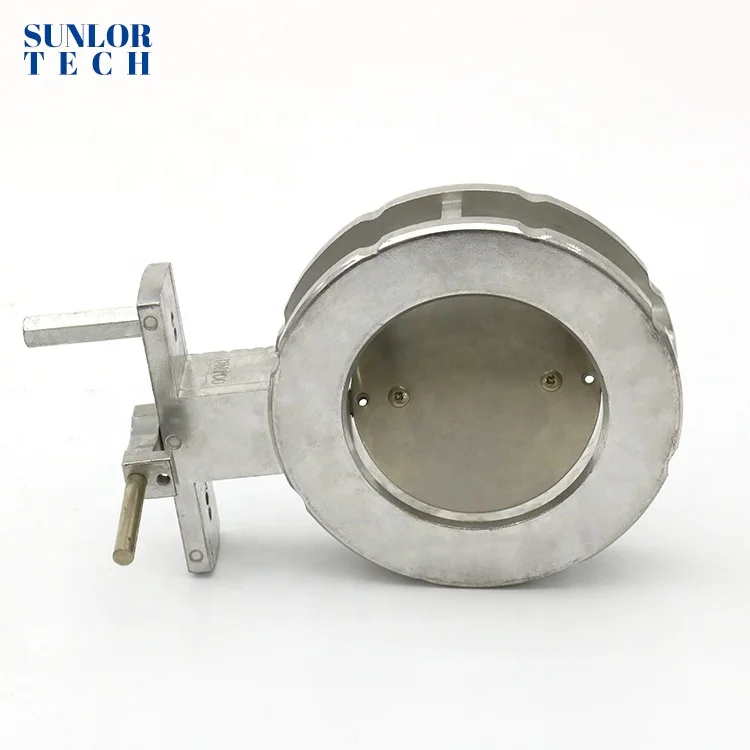 Cold air aluminum alloy butterfly valve to control the flow of gas and air control valve using in the furance, kiln and boilers