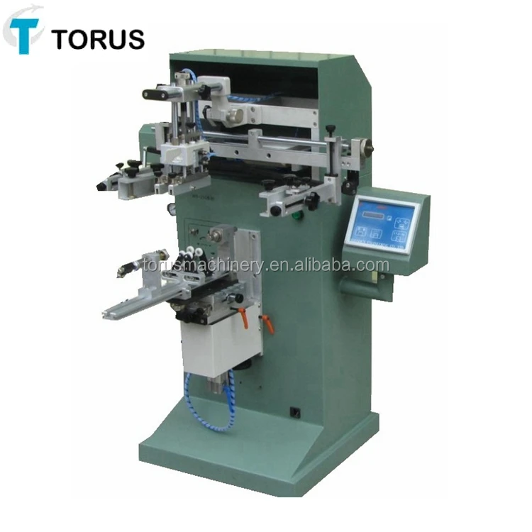 silicone wristband/bottle cup mug cylindrical screen printing machine