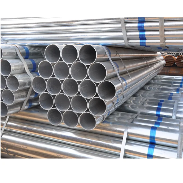 iron galvanized steel round pipe 1 inch price