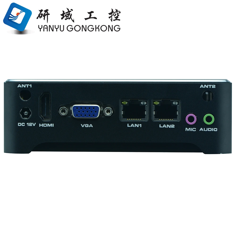 N3925BZ i3 i5 2 LAN Port Fanless Nano Computer Desktop Mini PC 12V