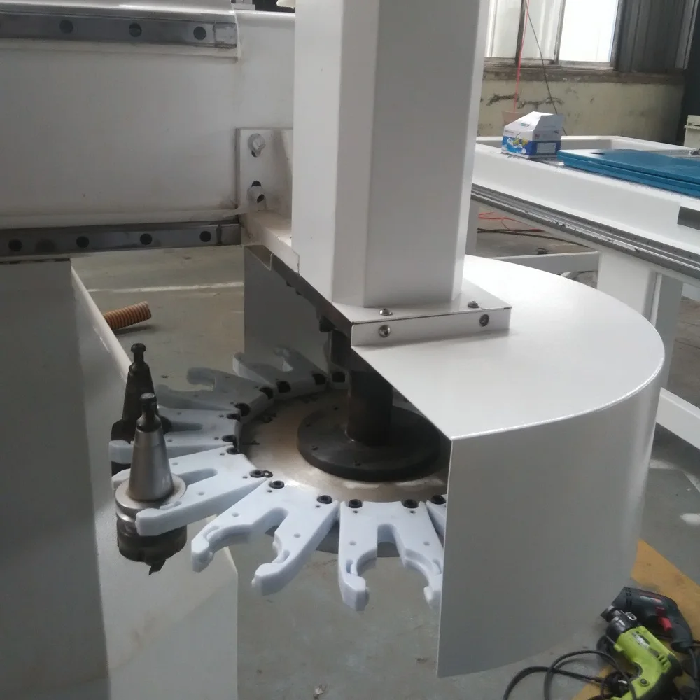 
Round Atc Cnc Router Machine / Automatic Tool Changer Cnc With Low Price 