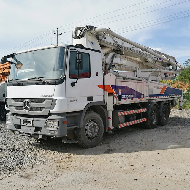 Chinese factory 28m concrete pumping vehicle 150 meters mixer car cement