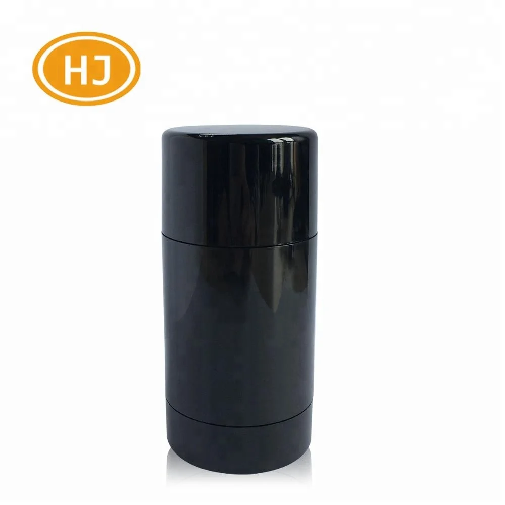 
Wholesale 75g Plastic Black Deodorant Stick Container Manufacturer in China 