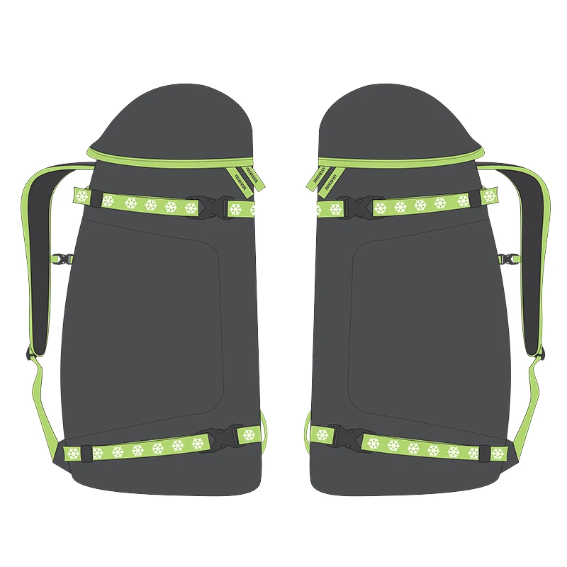 
Heat Wheeled Snowboard Waterproof Ski Shoe Boot Helmet Backpack Bag 