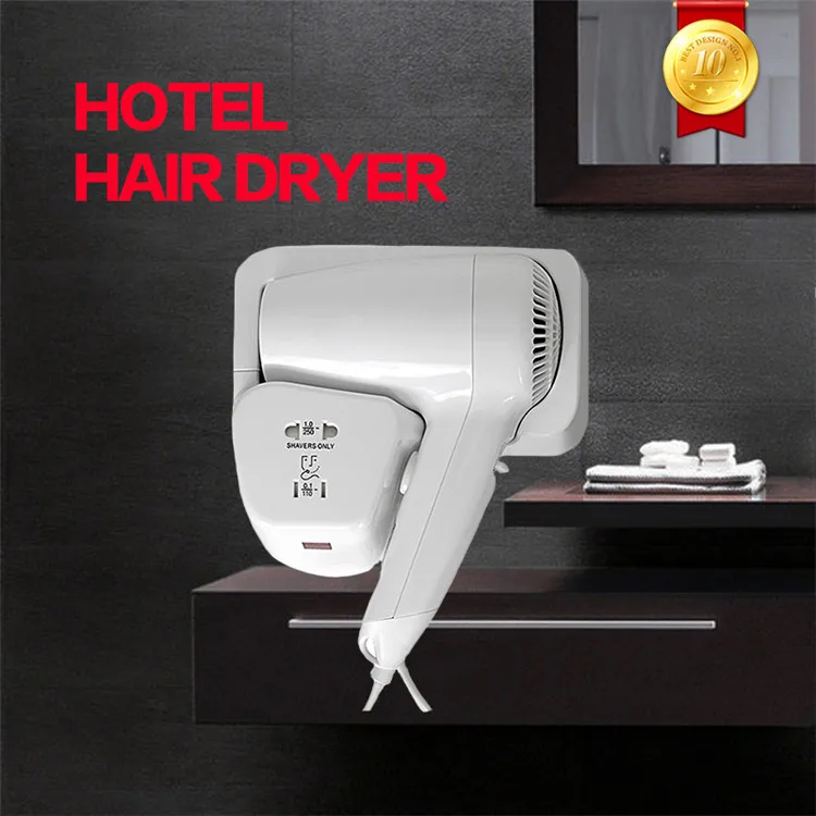 Honeyson New Arrival Usa Hotel Professional Pocket Rechargeable Hair Dryer