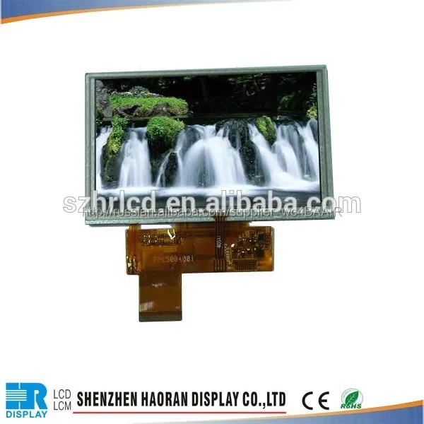Haoran 5' 800( газа) x480 разрешение tft жк-цифровая панель цветной экран с широким углом обзора