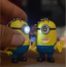 Svítící LED klíčenka Mimoni z Aliexpress