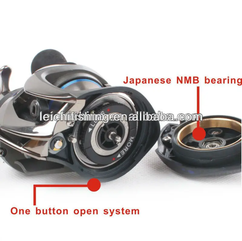 High quality 10+1BB bait casting fishing reel