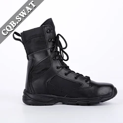 CQB.SWAT Rubber Outsole Material and EVA Insole Material Brown boots Training Boots Hiking Boots