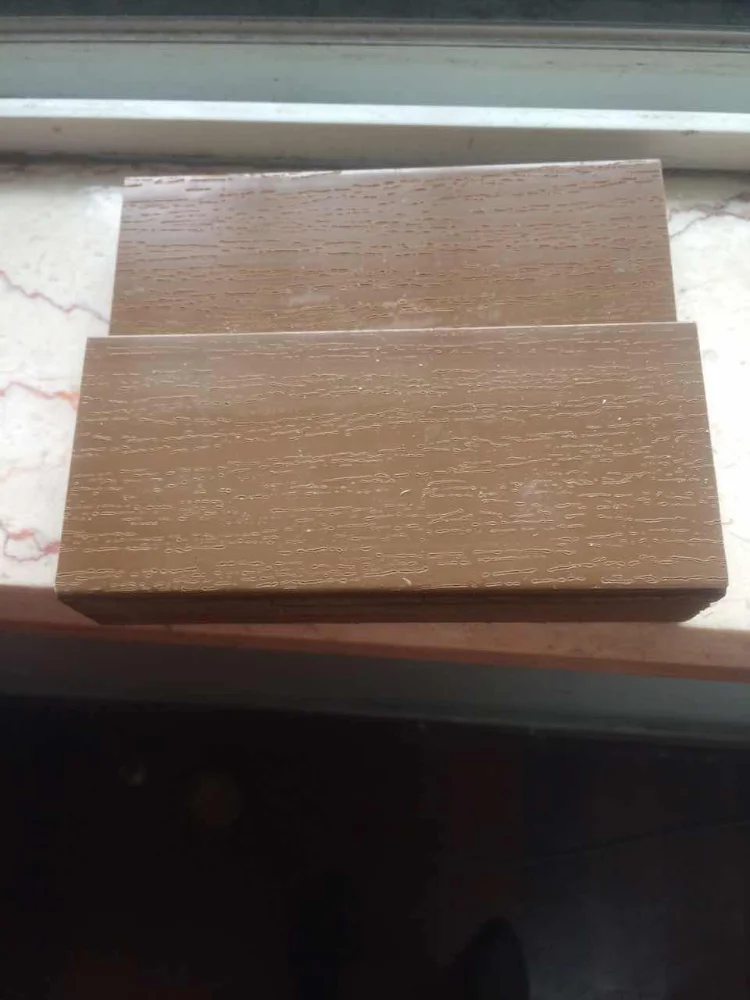 china market solid WPC door frame wood door jamb pvc film coated door jamb