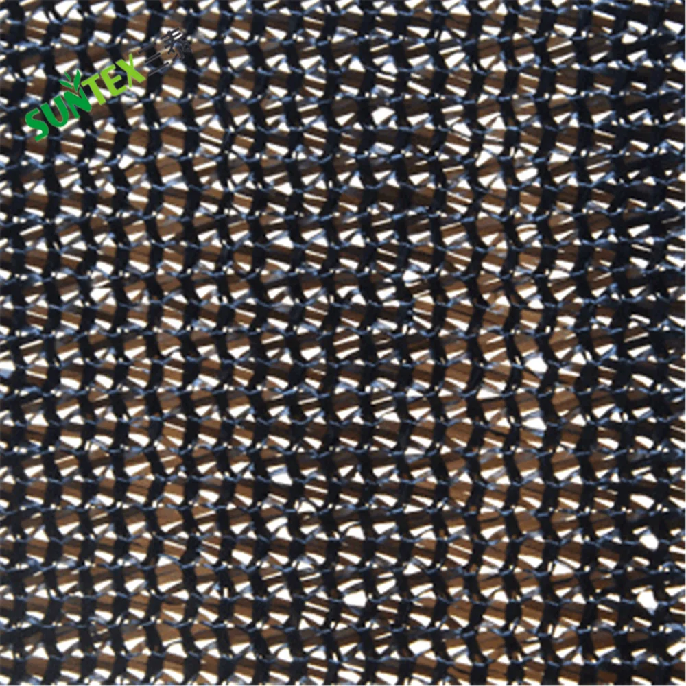 100% Virgin HDPE Outdoor Flat Knitted Sun Shade Cloth greenhouse cover, polyethylene Wrap Knitted Agriculture Shading Mesh