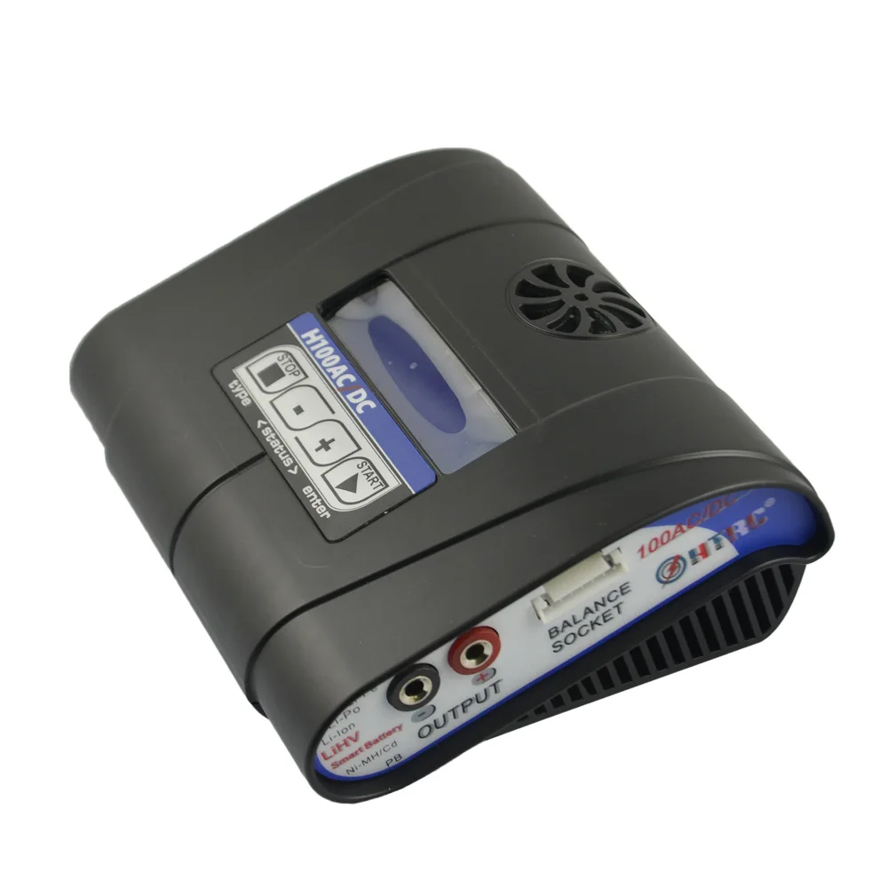 HTRC H100 AC/DC Multi-function RC Toy Lipo Battery Balance Charger/Discharger 100W 10A for Lipo Lilon LiFe Ni-MH Ni-CD Battery